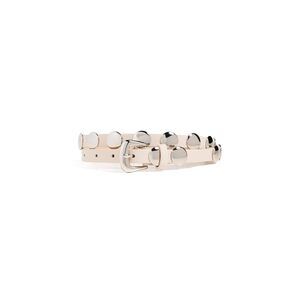 9725 Women's Ames Belt, Bone Silver